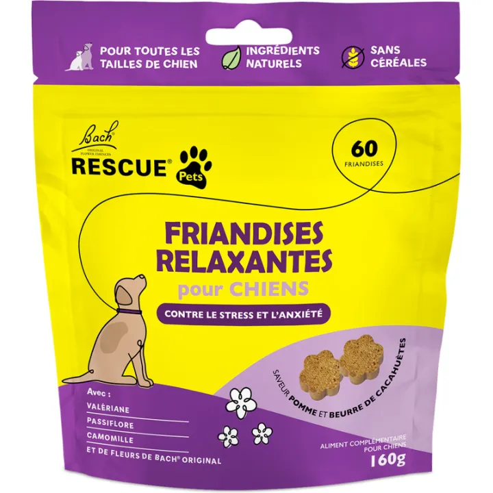 Rescue Pets Friandises Relaxantes pour Chiens x 60