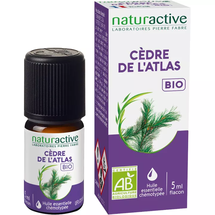 Olio essenziale organico chemiotipato naturattivo CEDAR ATLAS 5ml
