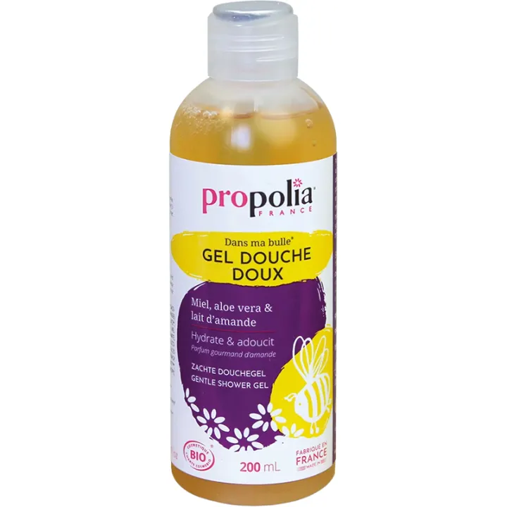 Propolia Gentle Organic Shower Gel Moisturizes and Softens 200 ml