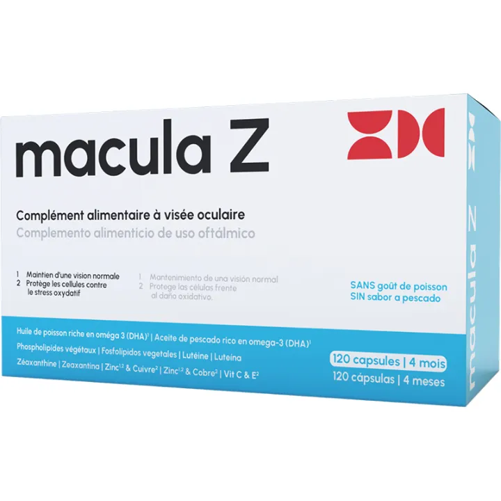 Macula-Z Ocular Capsules 120 capsules