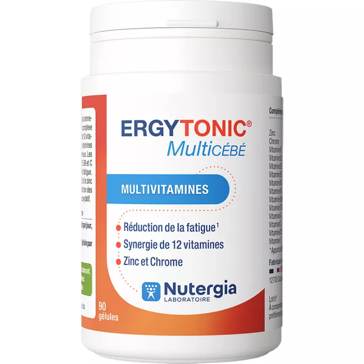 Ergycébé / Ergytonic Multicébé Nutergia Multivitamines
