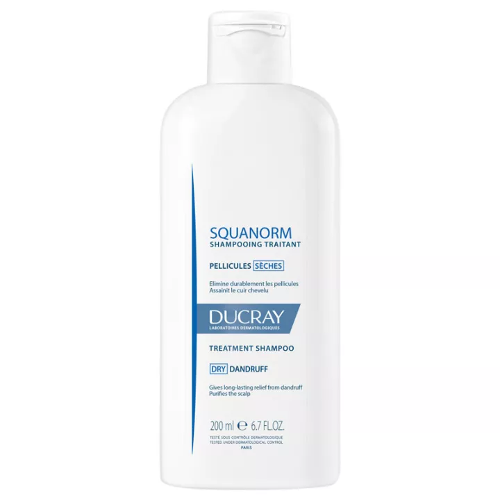 shampoo SQUANORM SECO DANDRUFF 200ML DUCRAY