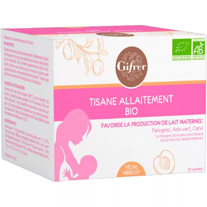 Gifrer Organic Breastfeeding Herbal Tea Tea bags