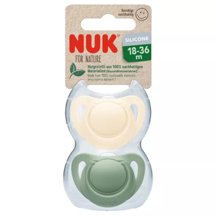 Nuk For Nature Silikon-Schnuller 18-36 Monate