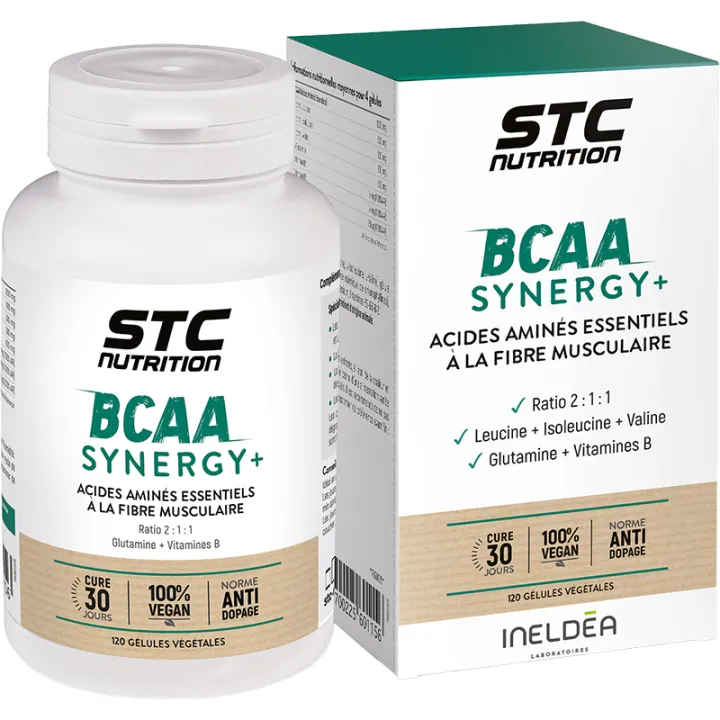 STC BCAA Synergy+ 120 Gélules Endurance