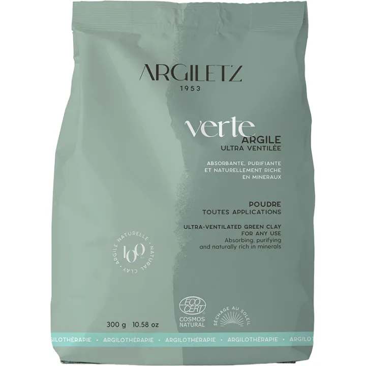 Argiletz Argilla Verde Ultra Aerata in Polvere 300 g