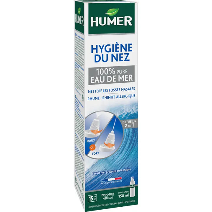 Humer Agua de Mar Higiene Nasal para Adultos 150 ml