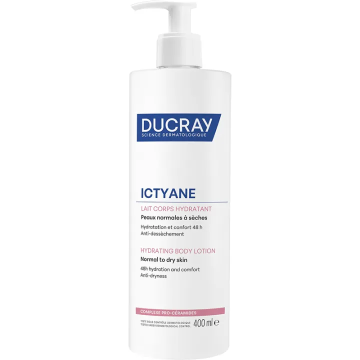 Ducray Ictyane Feuchtigkeitsspendende Körpermilch 200ml / 400ml