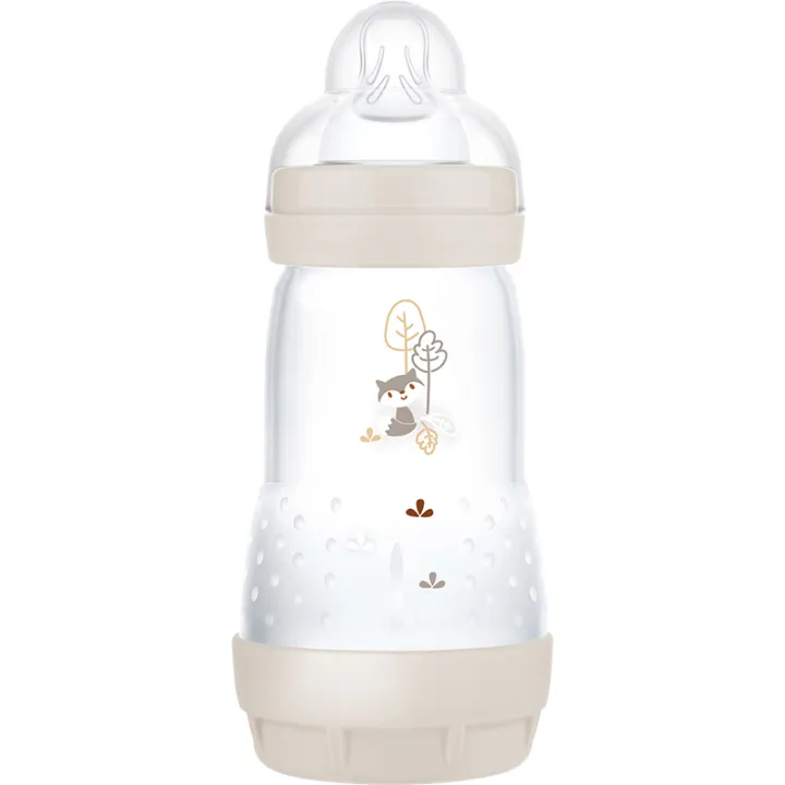 Mam Biberon Easy Start Anti-Colique Couleur de la Nature +2 Mois 260 ml