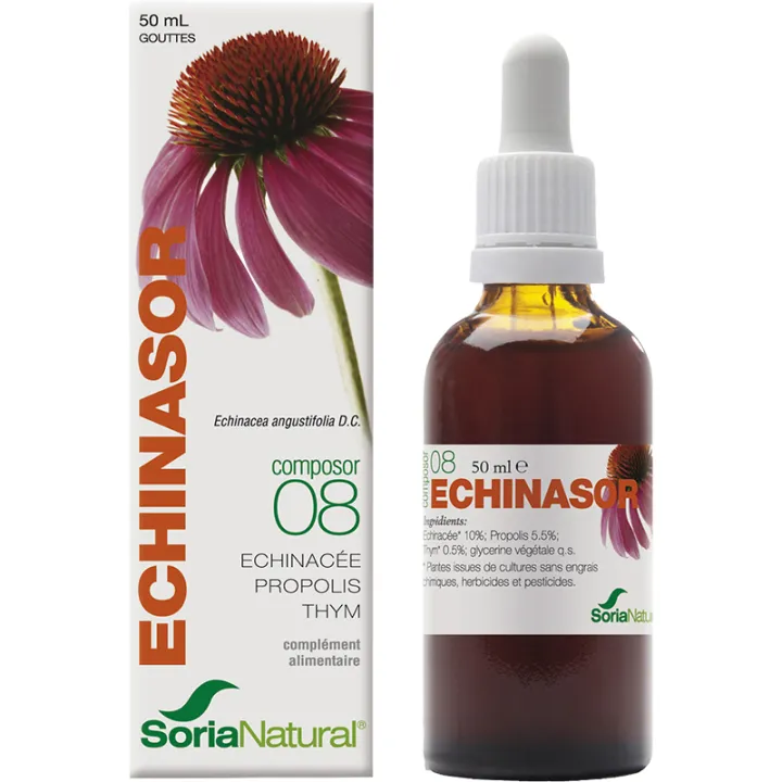 Soria Natural Echinasor C-08 Immunité 50 ml