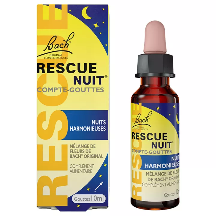 RESCUE Notte flacone da 10 ml Fiori di Bach ORIGINALE