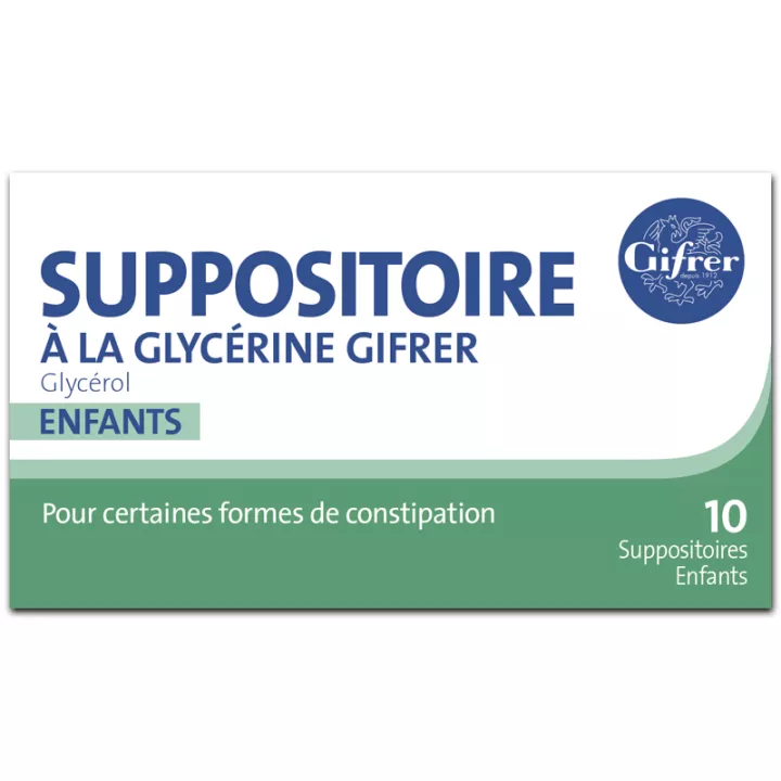 СУППОЗИТОРИЯ глицерин ДЕТЕЙ GIFRER BOX 10