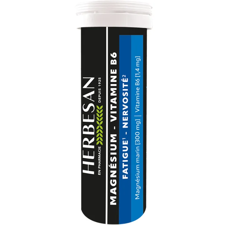 Herbesan Magnesio Vitamina B6 15 Comprimidos