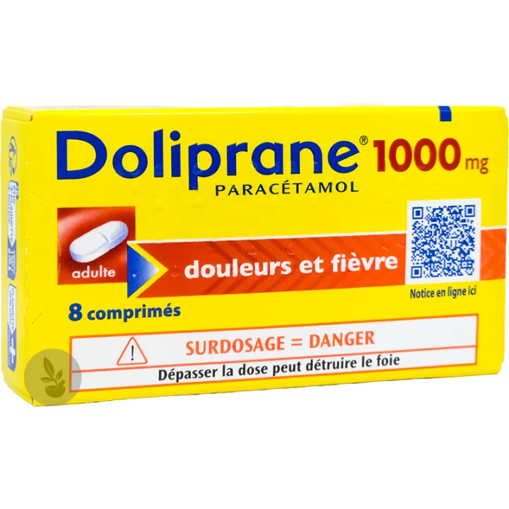 DOLIPRANE 1000 mg 8 compresse