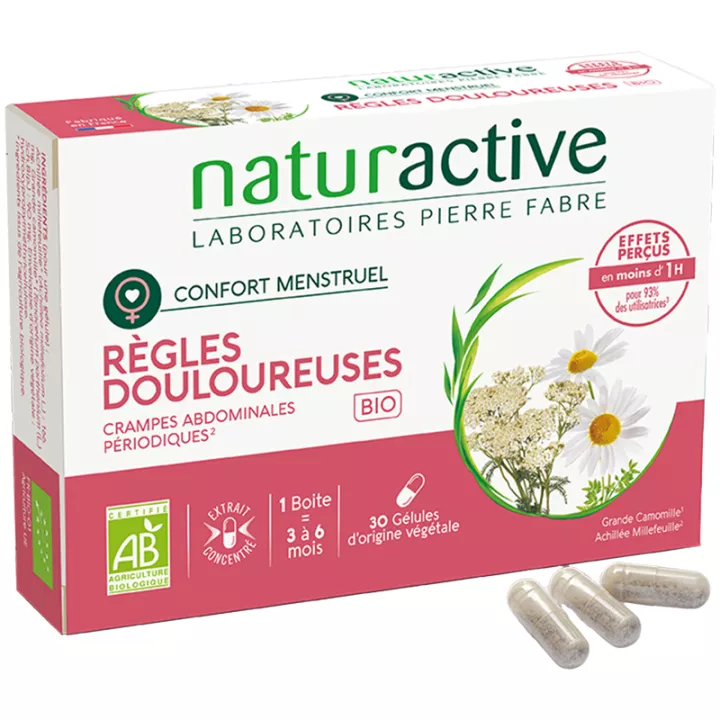Naturactive menstruação dolorosa cápsulas biológicas