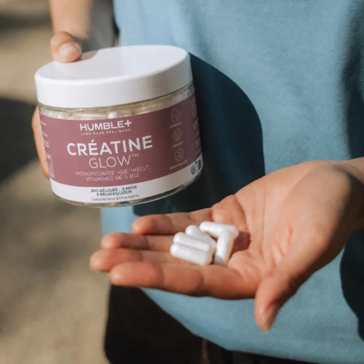 Humble+ Creatine Glow 300 Kapseln