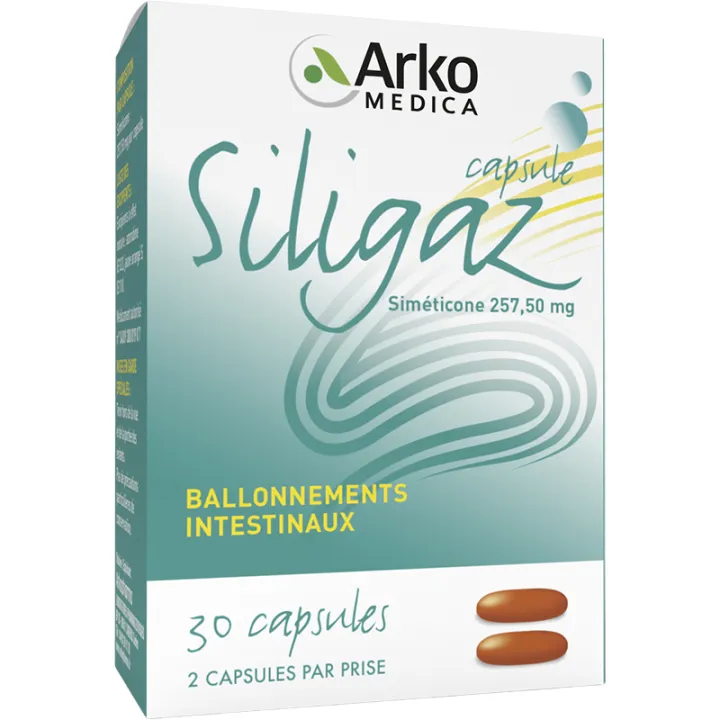 Arkopharma Siligaz Gonfiore intestinale 30 capsule
