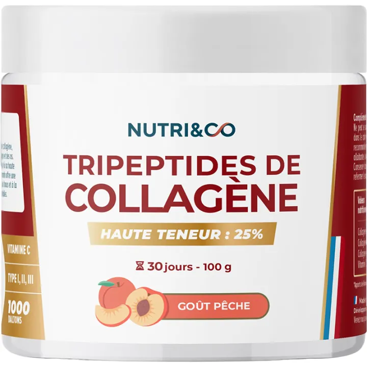 Collagen Tripeptides Premium 1000 daltons Nutri&Co 100g