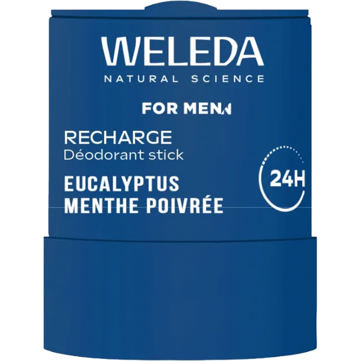 Deodorant 24H Stick Rechargeable Weleda For Men 50g