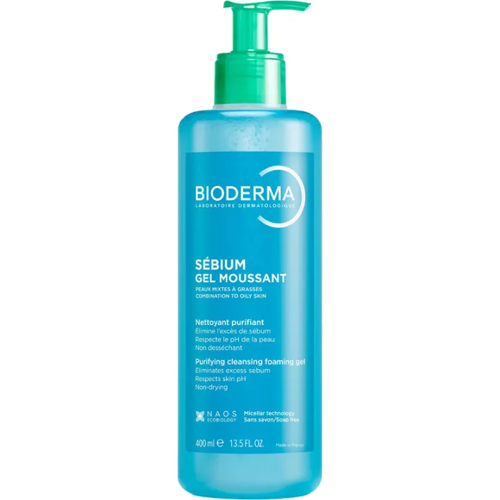 Bioderma Sebium Purifying Foaming Cleansing Gel