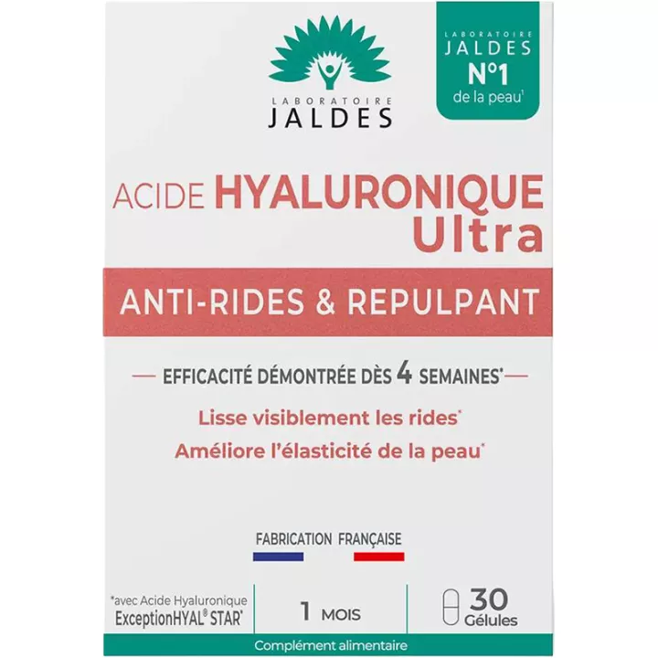 Jaldes Ácido Hialurónico Ultra Antiarrugas y Plumping 30 cápsulas