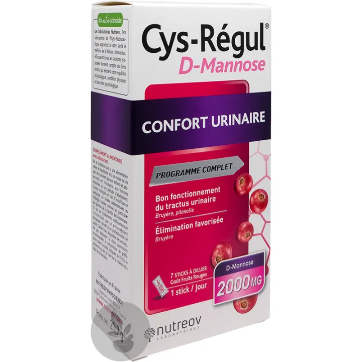 Cys-Régul D-Mannose Confort Urinaire 7 sticks