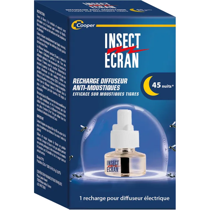 Difusor Eléctrico Recargable Antimosquitos Insect Ecran