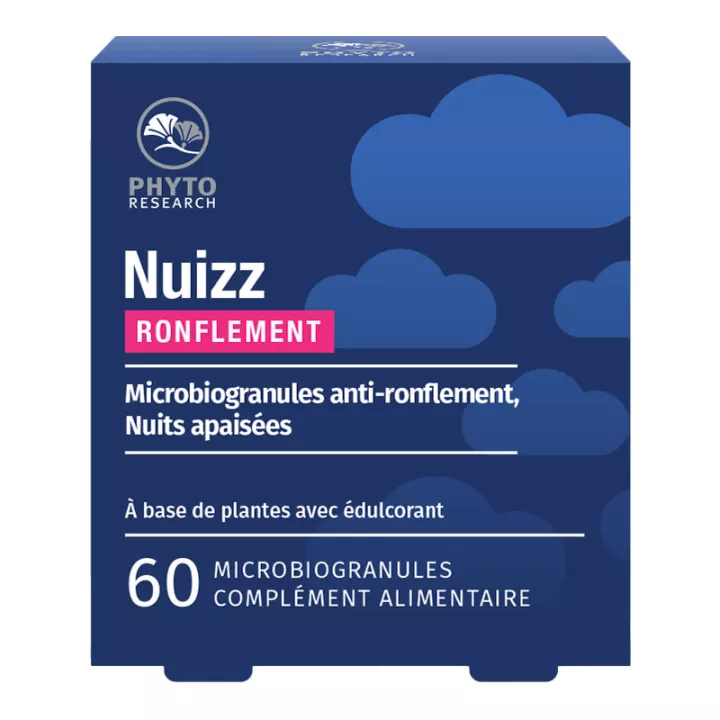 PhytoResearch Nuizz Ronflement 60 microbiogranules 