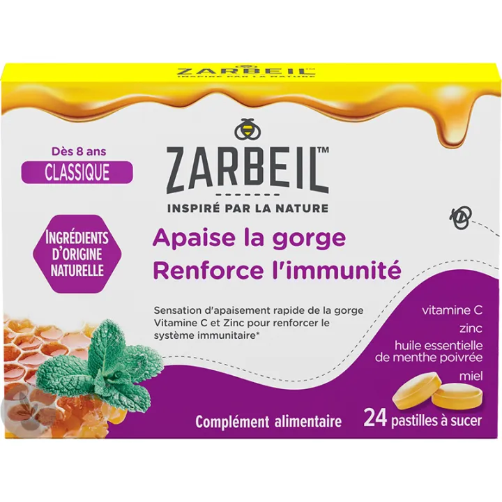 Zarbeil Keel & Immuniteit 24 tabletten