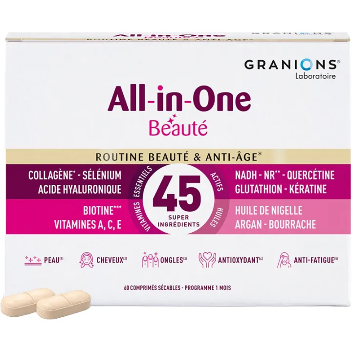 Granions All-in-One Beauty & Anti-Ageing Routine 60 таблеток
