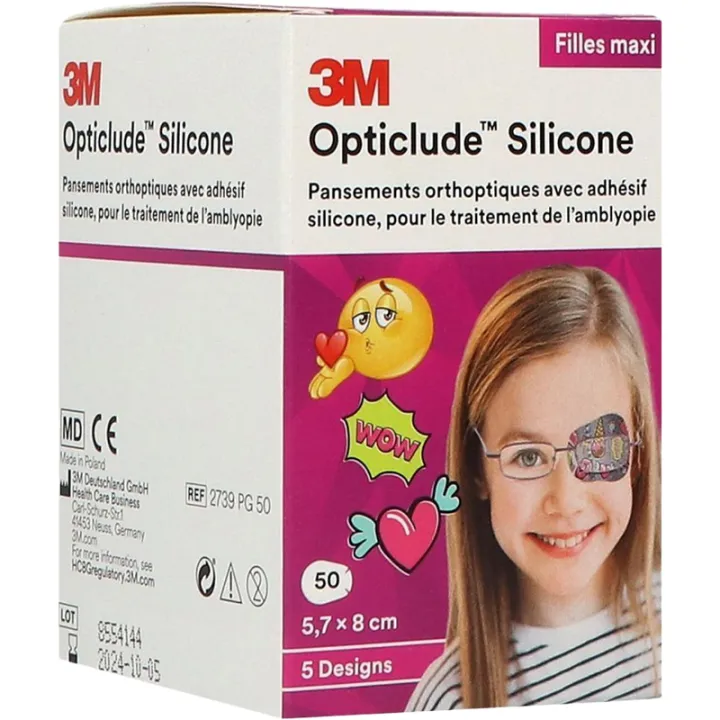 Силиконовая ортоптическая повязка Opticlude 3M