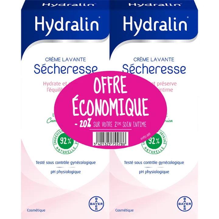 Hydralin para la piel seca - Crema limpiadora 200 ml