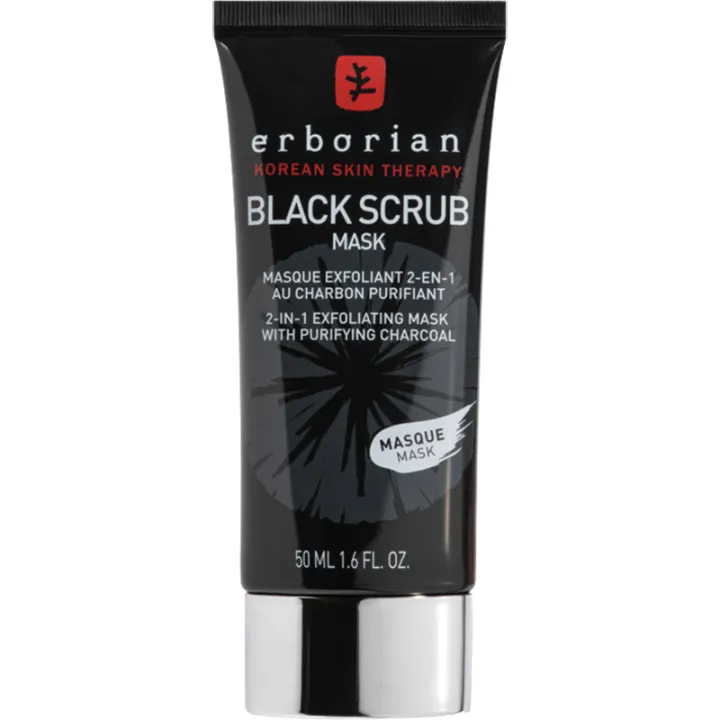 Erborian Black Scrub Zuiverend Exfoliërend Masker 50 ml