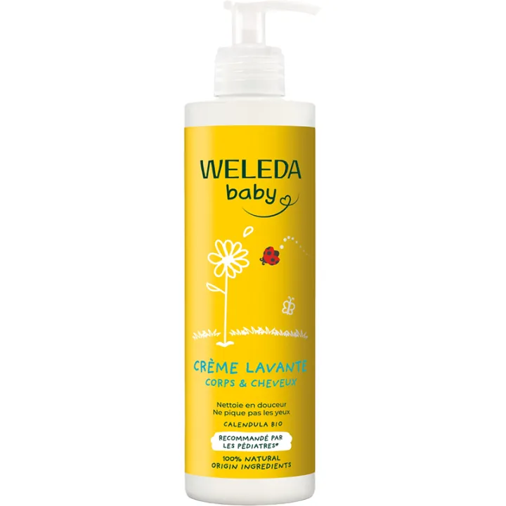 Weleda Bébé Calendula Crema detergente biologica per corpo e capelli