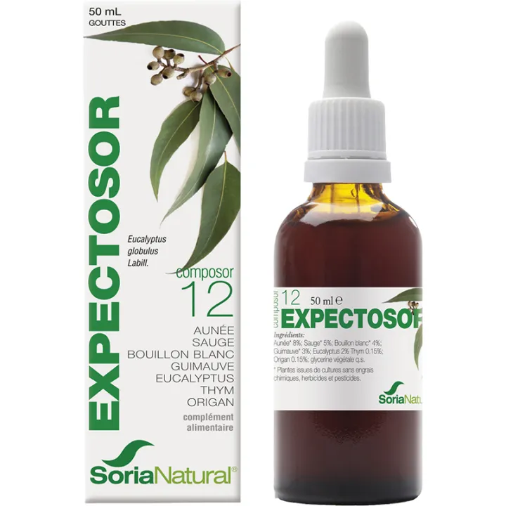 Soria Natural Expectosor C-12 Respiration 50 ml