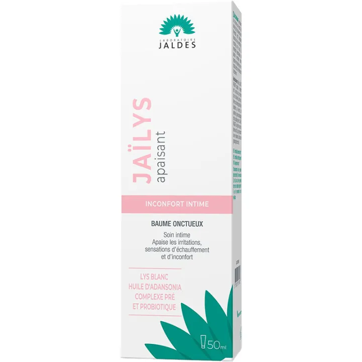 Jailys Apaisant Baume Onctueux Inconfort Intime 50 ml