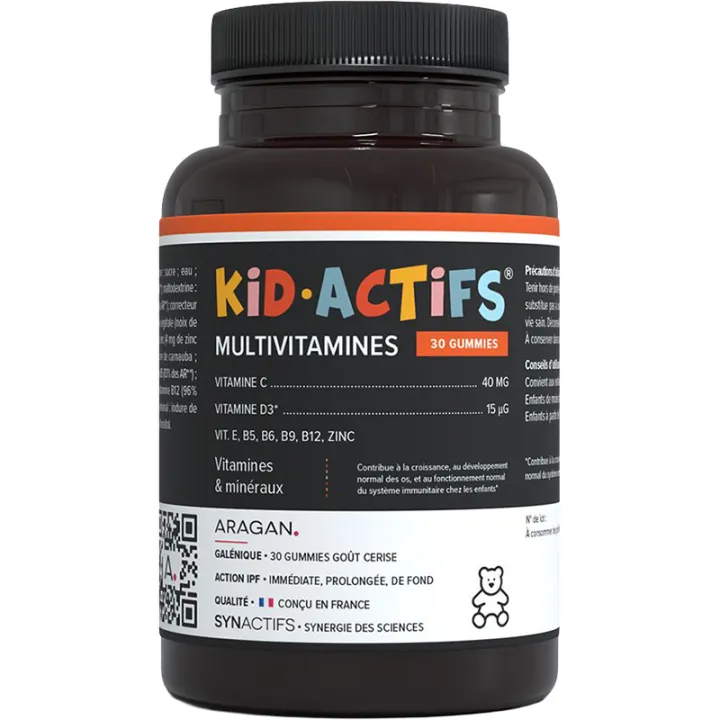 Synactifs Kidactifs 30 gummies Ourson
