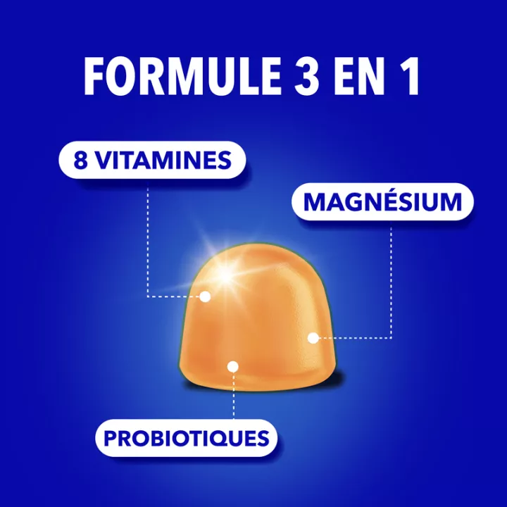 Bion 3 Énergie 60 gommes arôme orange