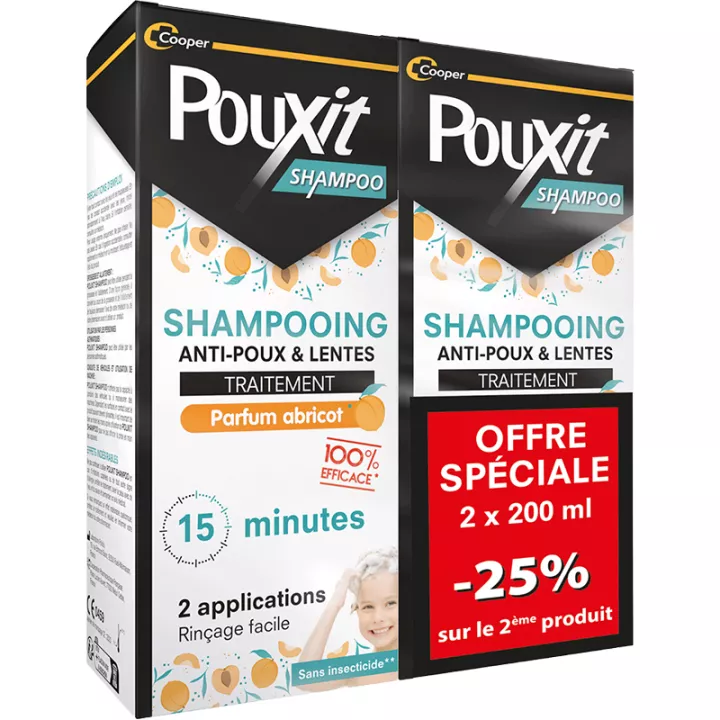 Pouxit Champô Anti-piolhos e lêndeas 200 ml