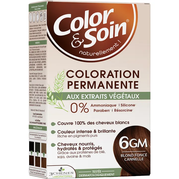 3Chênes Color & Soin Permanente Coloration Blondes Haar