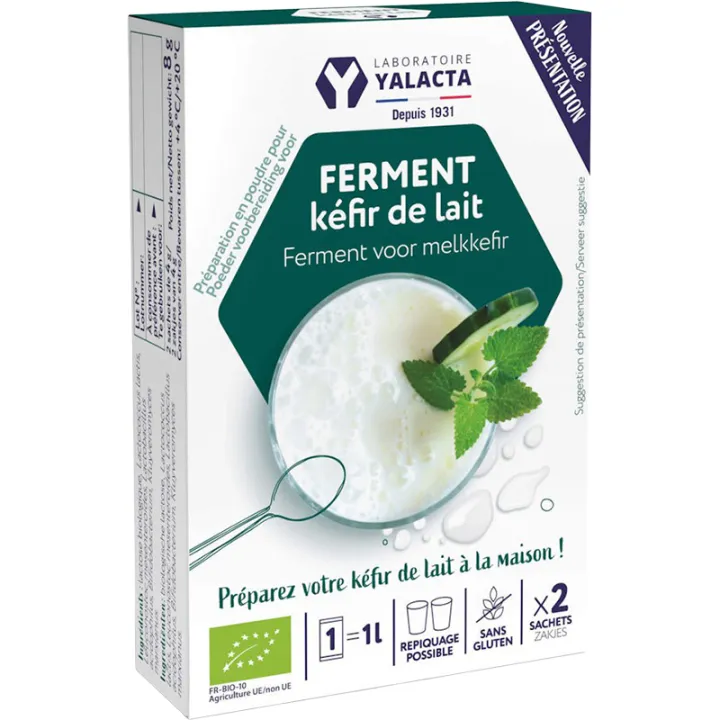 Ferment for Yalacta Milk Kefir 2 x 4g sachets