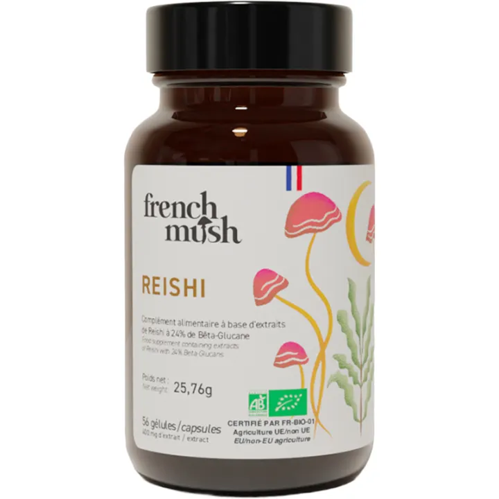 French Mush Reishi Bio Relaxation & Sommeil 56 gélules