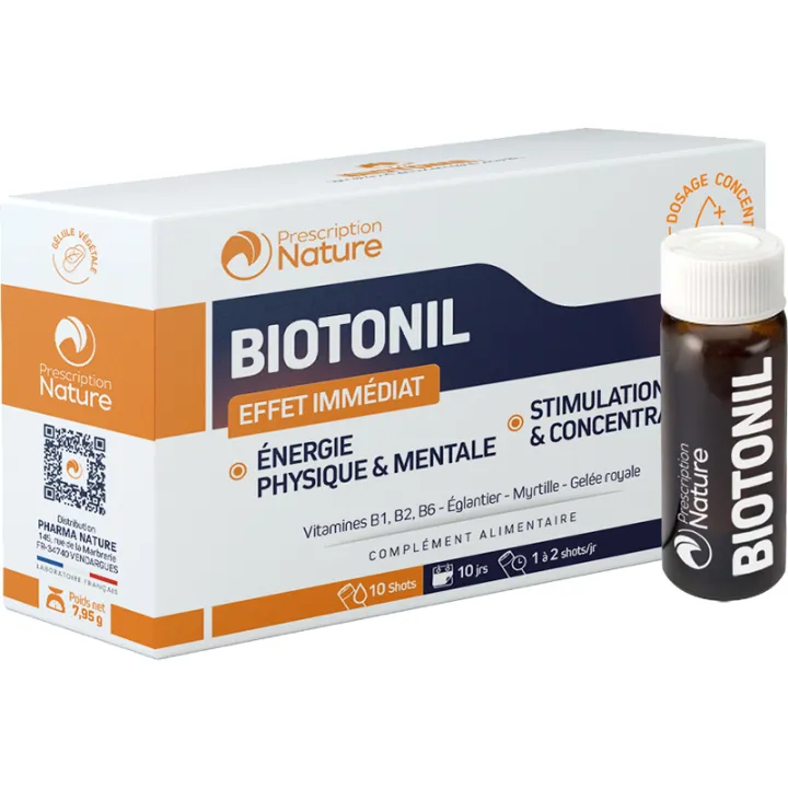 Prescription Nature Biotonil 10 Shots