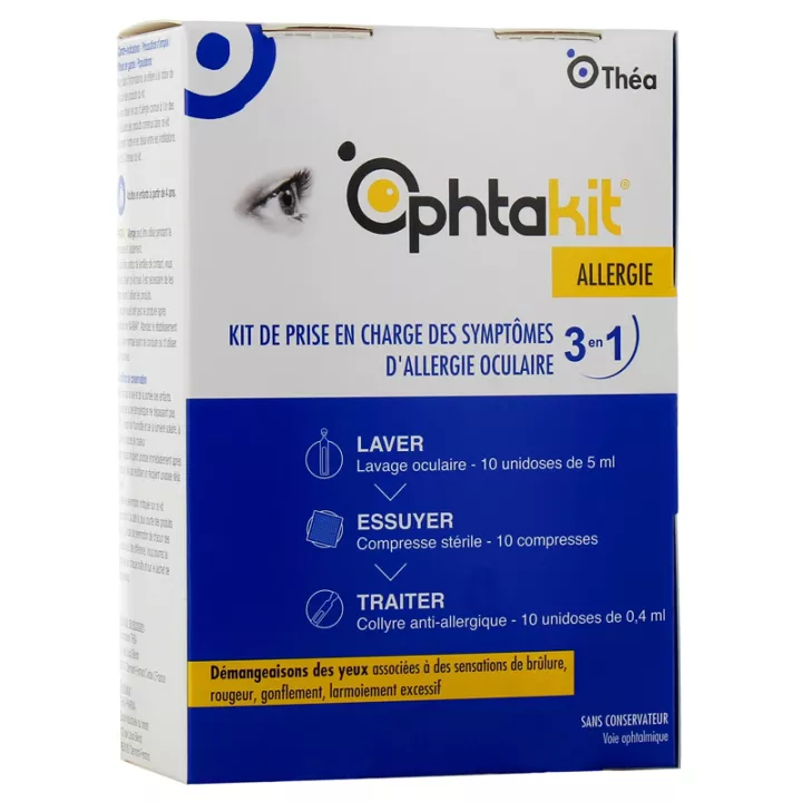 Kit per allergie Ophtakit