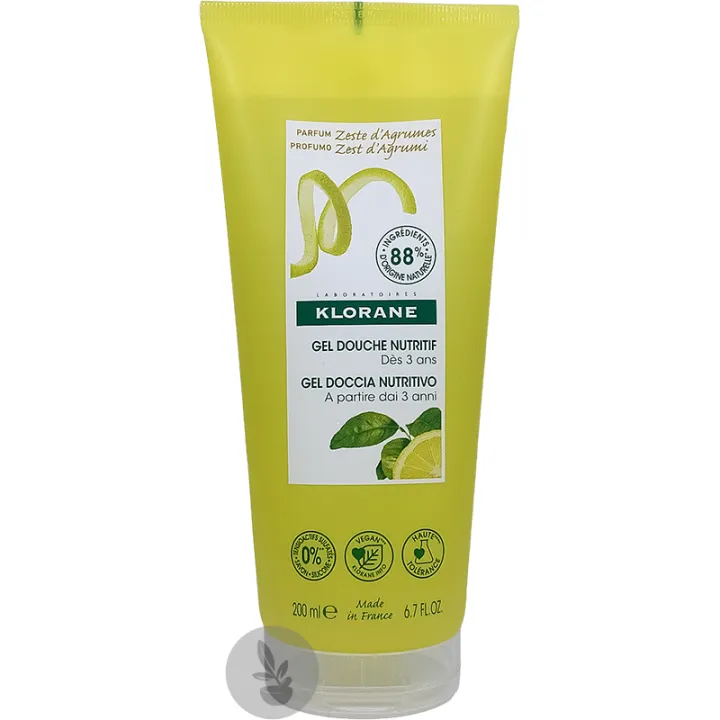 Klorane Gel Douche Nutritif au Capuaçu Bio 200 ml