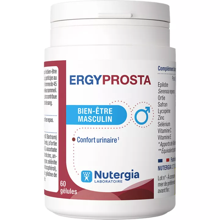 Ergyprosta Nutergia Prostate 60 cápsulas