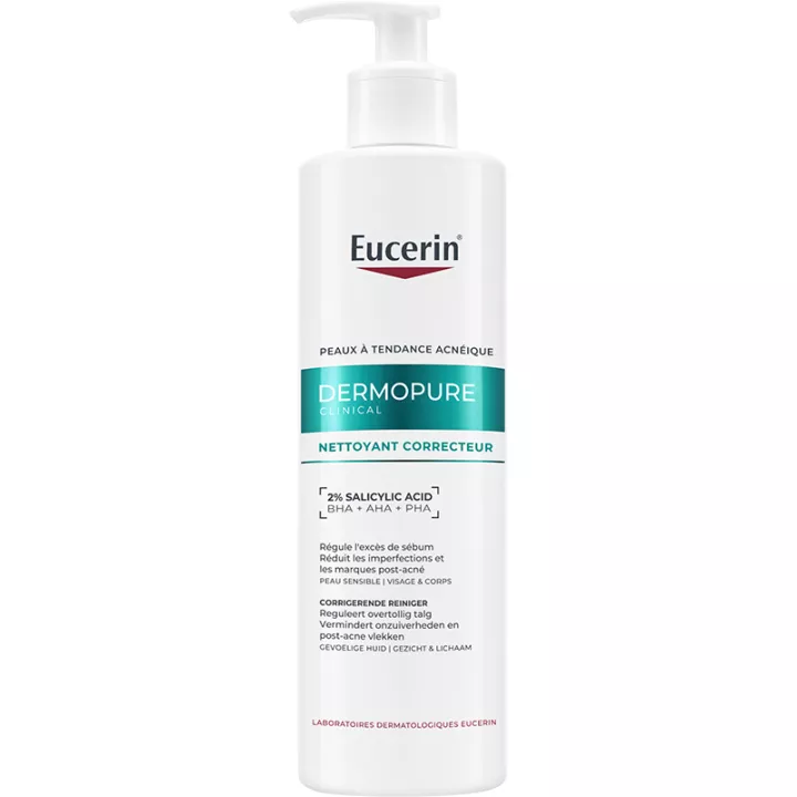 Eucerin Dermopure Clinical Gel Nettoyant Correcteur 400 ml