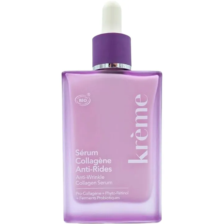 Creme-sérum de colagénio anti-rugas 