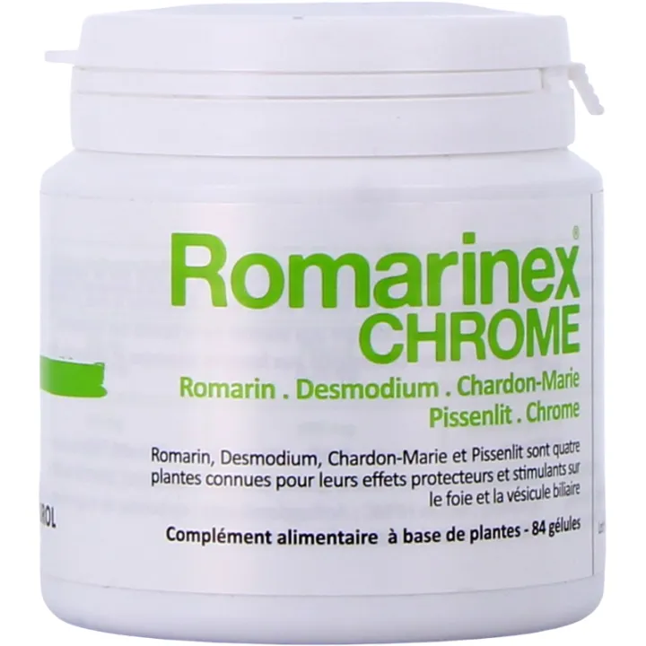 Romarinex Chrome Dissolvurol Liver Protection 84 Capsules