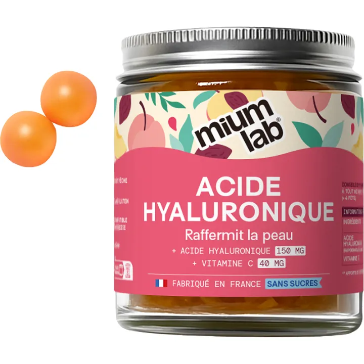 MiumLab Ácido Hialurónico Sin Azúcar 42 gominolas